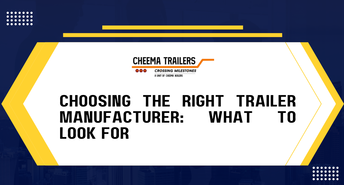 Best Trailer Manufacturing Company