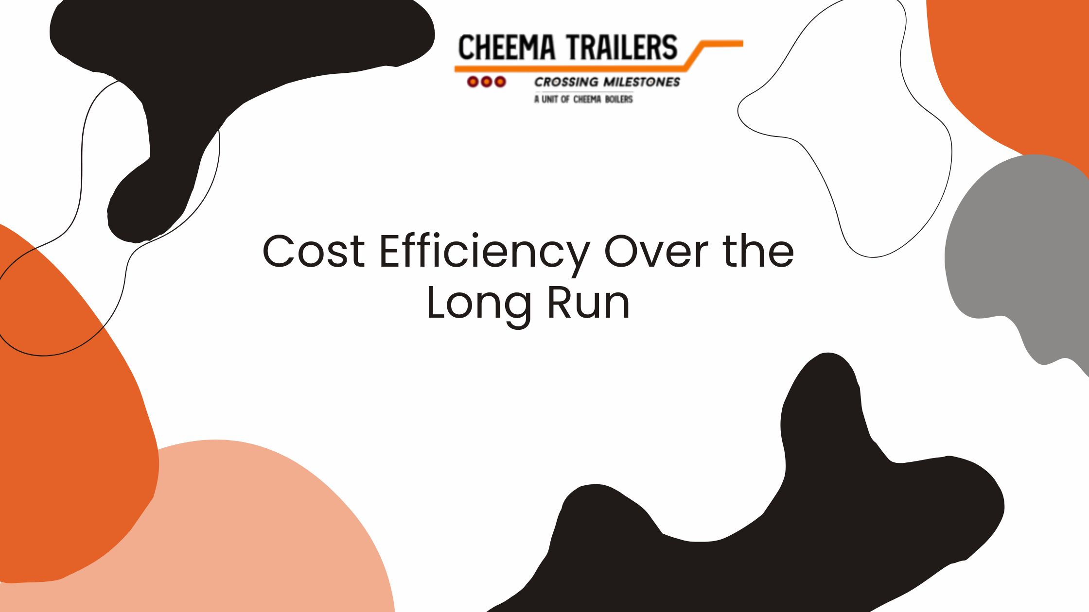 Cost Efficiency Over the Long Run