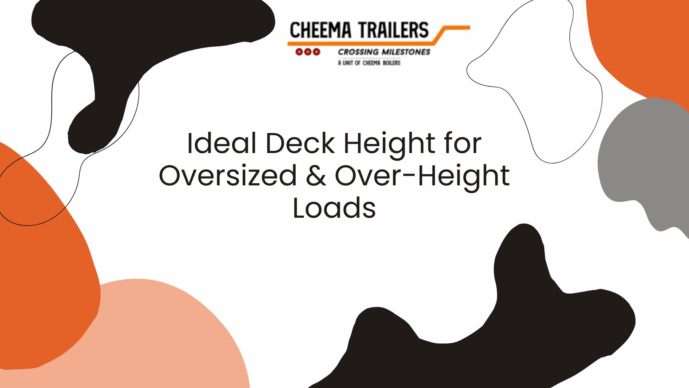 Ideal Deck Height for Oversized & Over-Height Loads