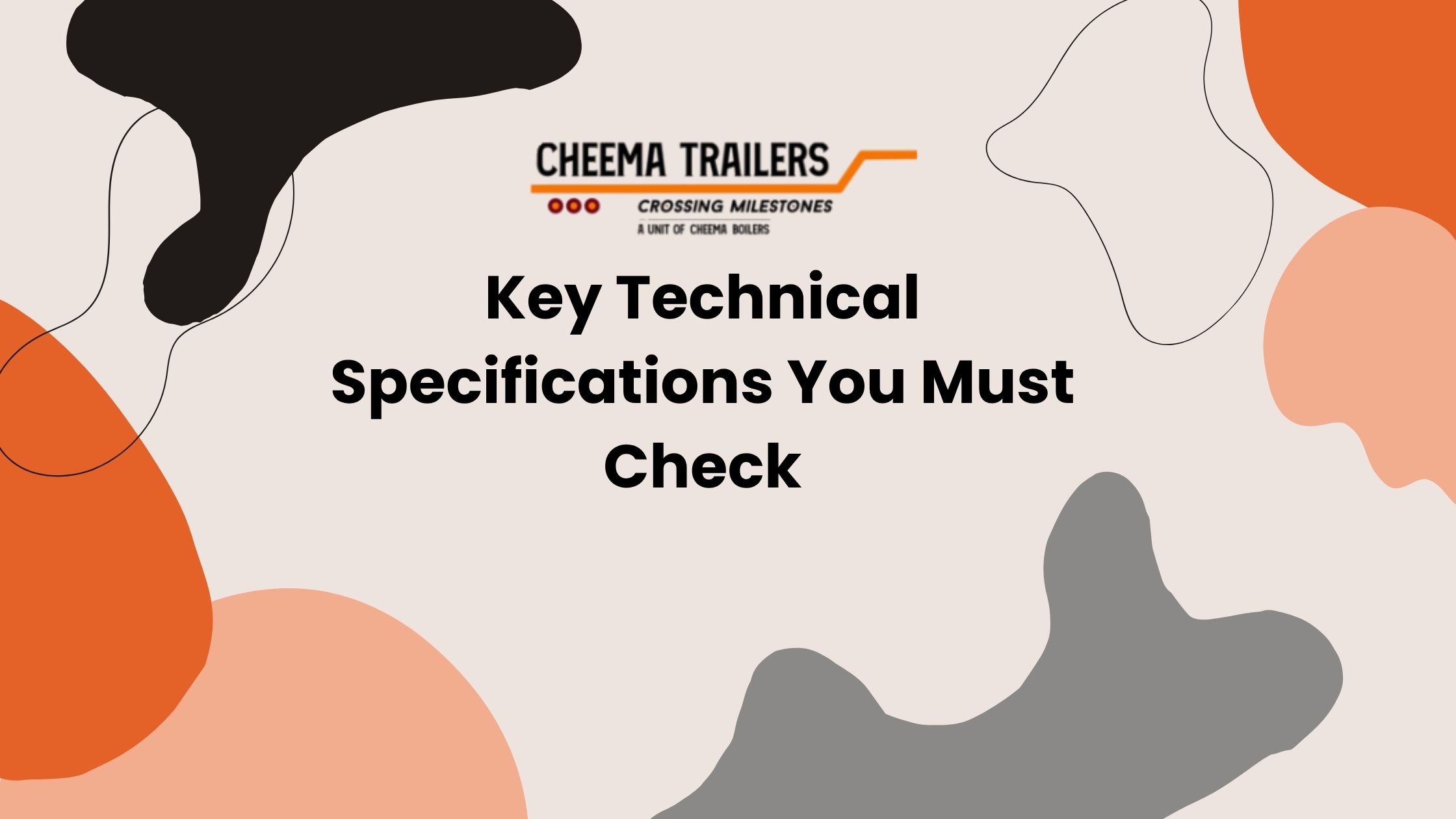 Key Technical Specifications You Must Check