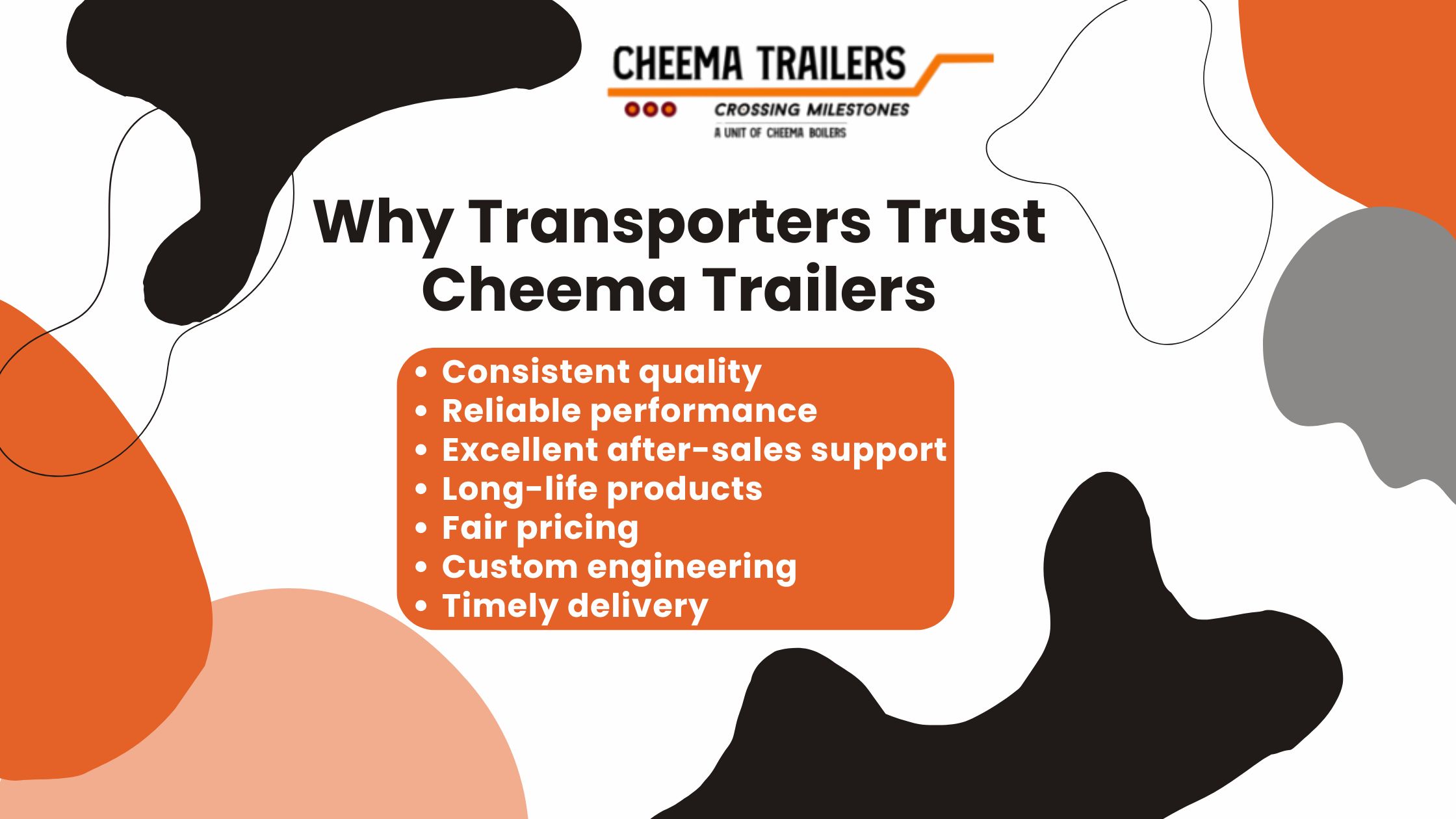 Why Transporters Trust Cheema Trailers