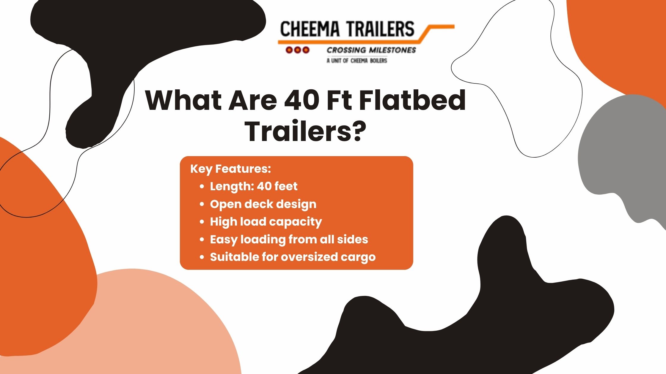 What Are 40 Ft Flatbed Trailers
