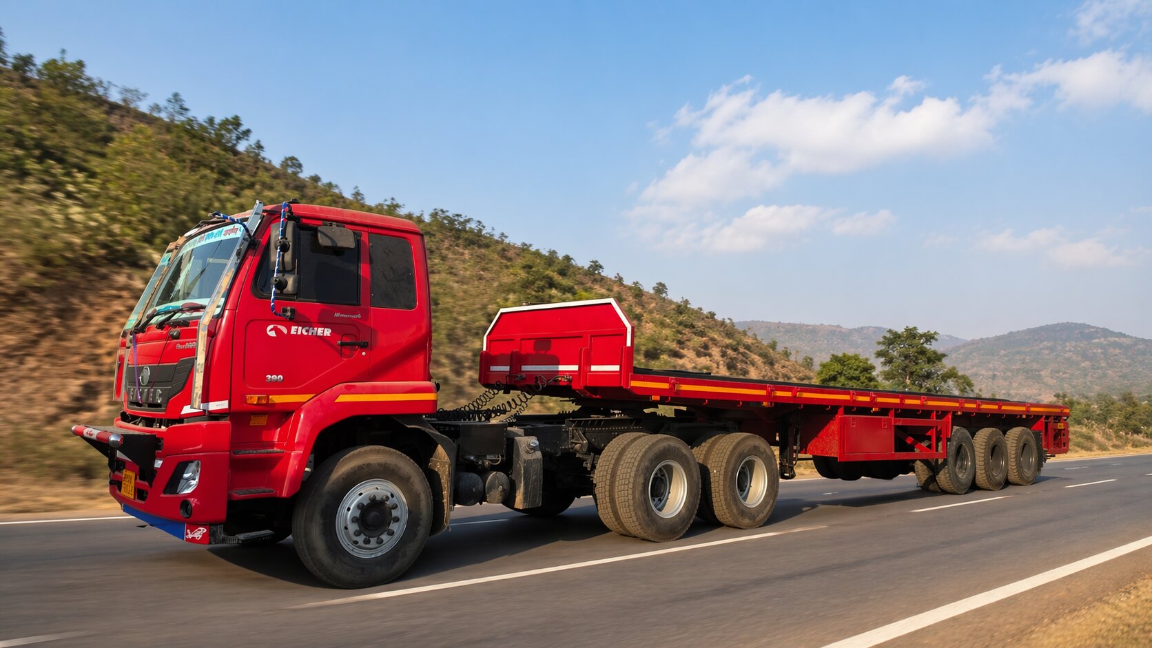 40' Long 3A Flat Bed Trailer