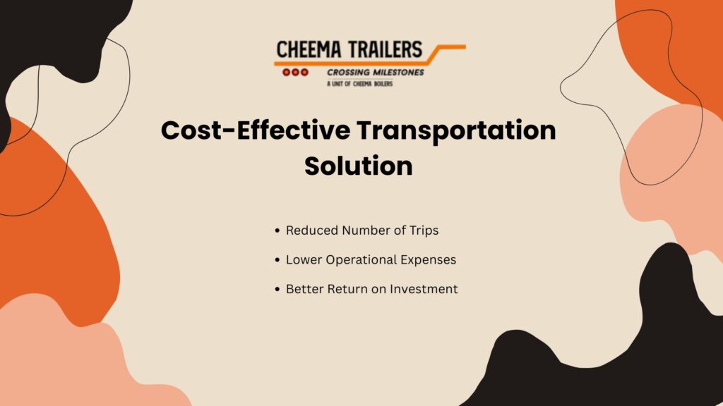 Cost-Effective Transportation Solution