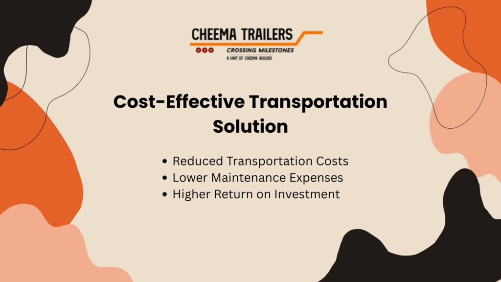 Cost-Effective Transportation Solution